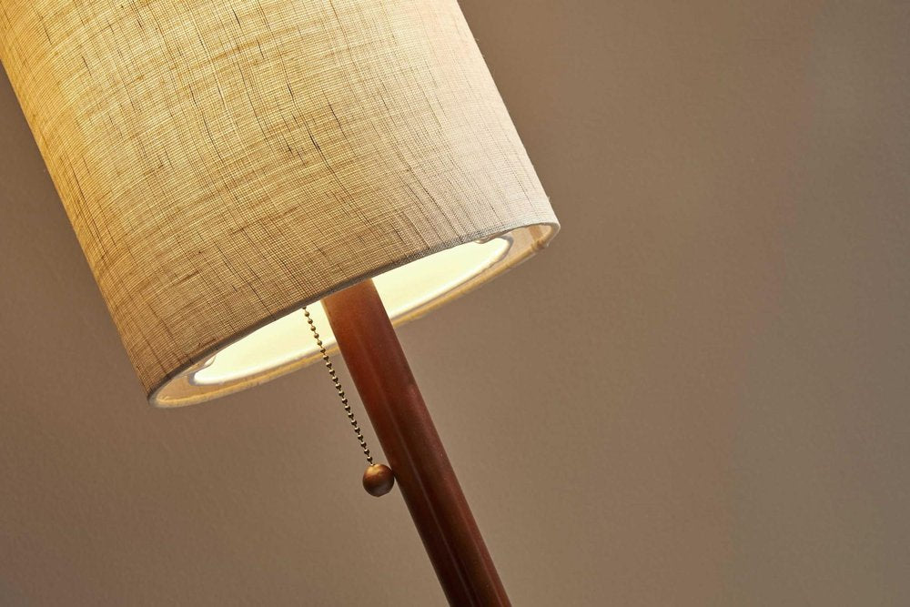 The Girton Solid Wood Floor Lamp