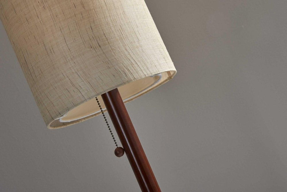 The Girton Solid Wood Floor Lamp
