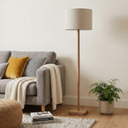 The Lambourn Solid Wood Floor Lamp