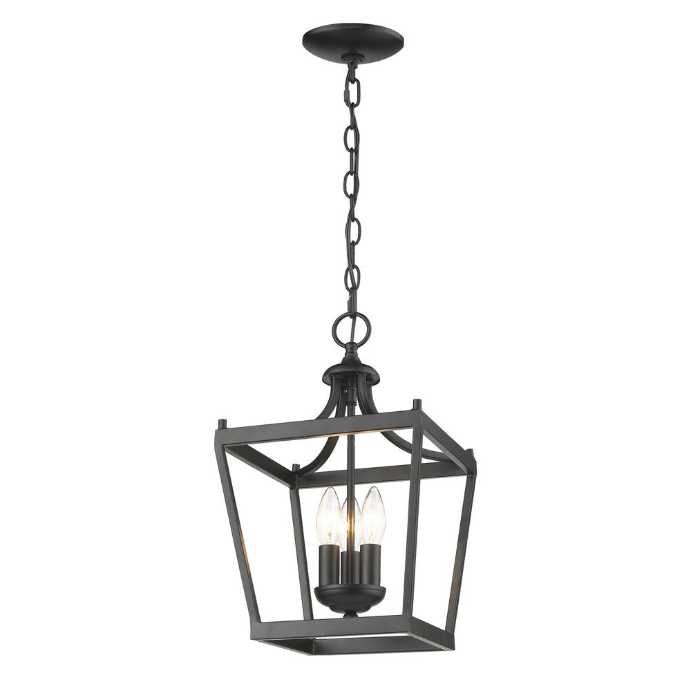 The Wadsworth Glass and Metal Hanging Light