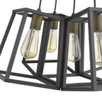 The Whitmore Bronze Lantern Chandelier