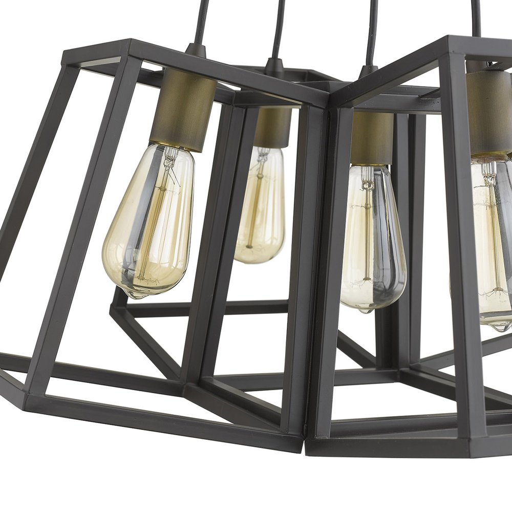 The Whitmore Bronze Lantern Chandelier