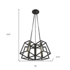The Whitmore Bronze Lantern Chandelier
