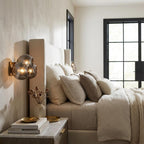 The Wren Aged Brass Sconce