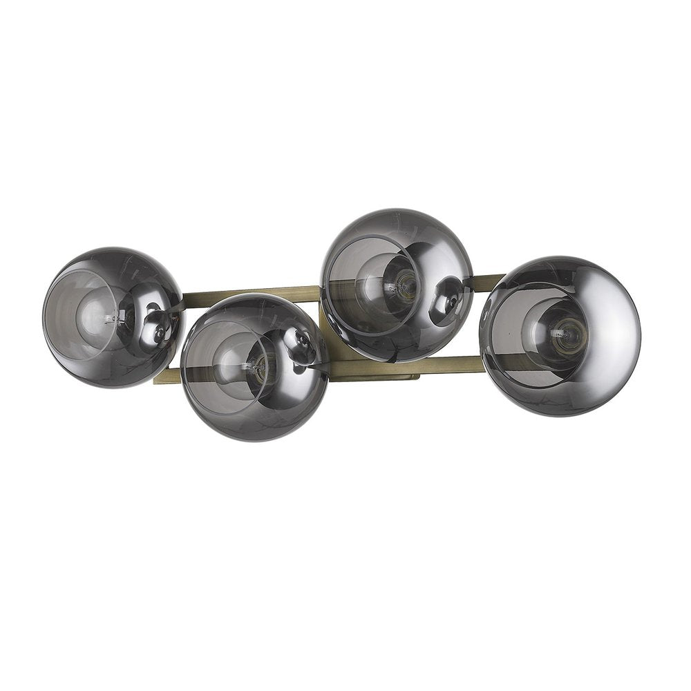 The Wren Aged Brass Sconce