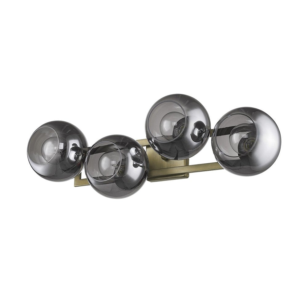 The Wren Aged Brass Sconce
