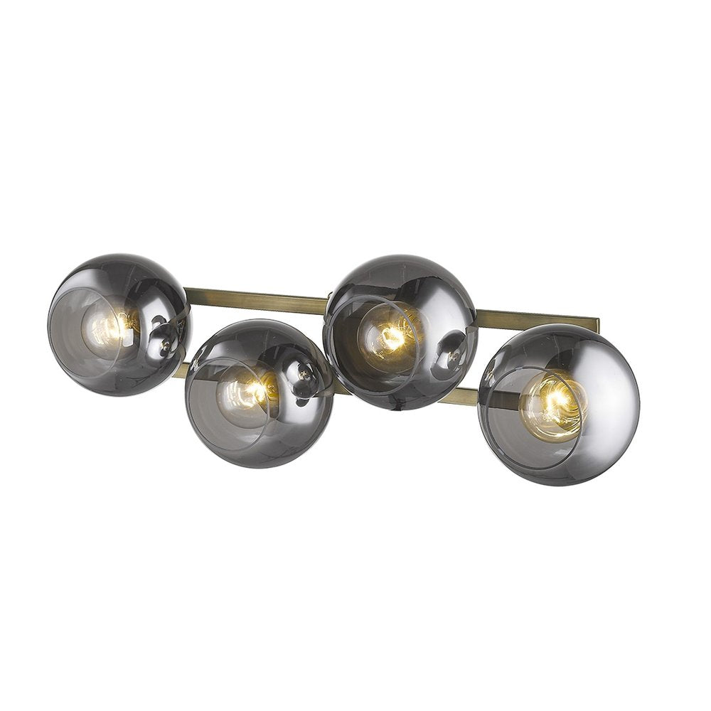 The Wren Aged Brass Sconce