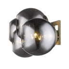 The Wren Aged Brass Sconce