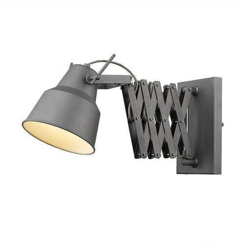 The Corbel Grey Metal Sconce