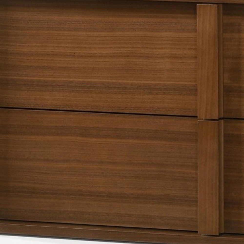 The Norwood Solid Wood Two-Drawer Nightstand