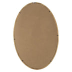 The Sloane Solid Wood Oval Mirror