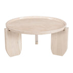 The Camber Solid Marble Coffee Table