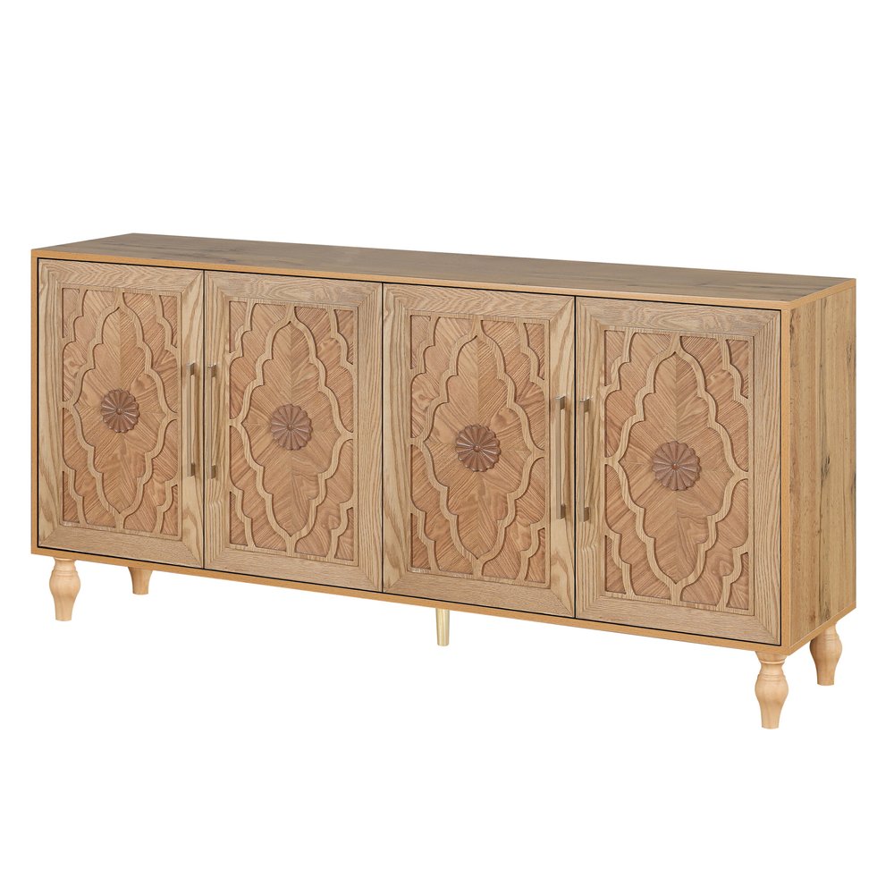 The Wilbury Natural Wood Sideboard