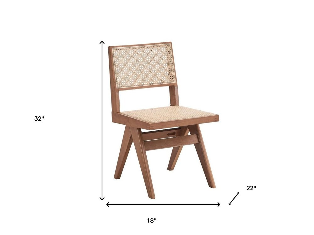 The Thurlow Rattan Dining Chairs (Set of Two)