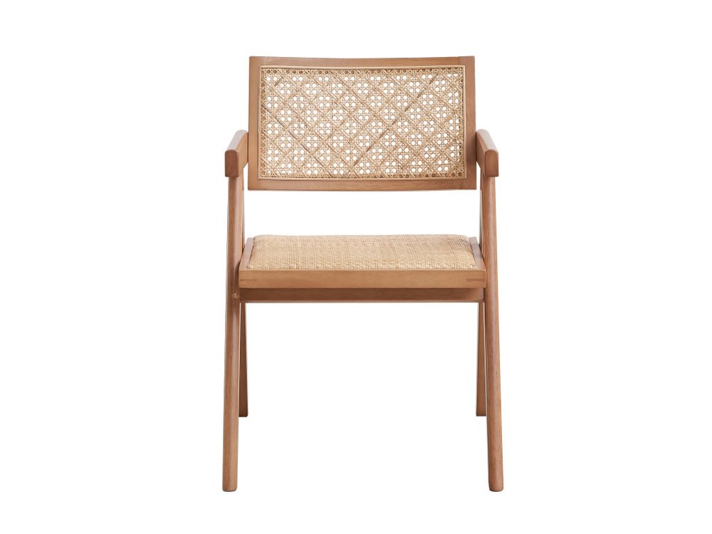 The Ulverston Rattan Dining Arm Chairs (Set of Two)