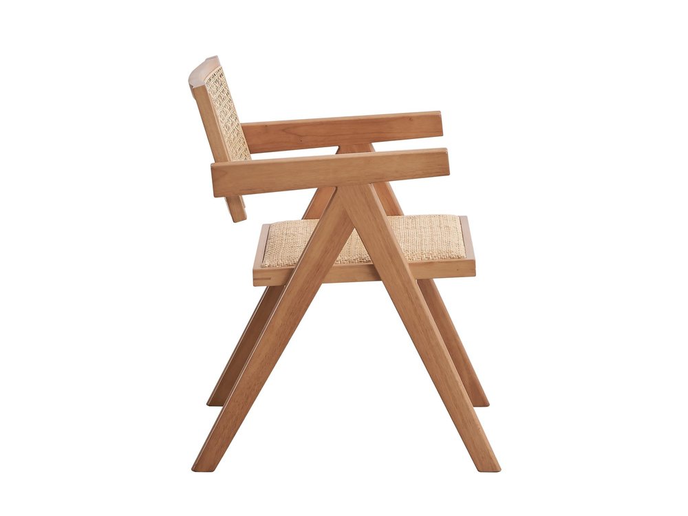 The Ulverston Rattan Dining Arm Chairs (Set of Two)