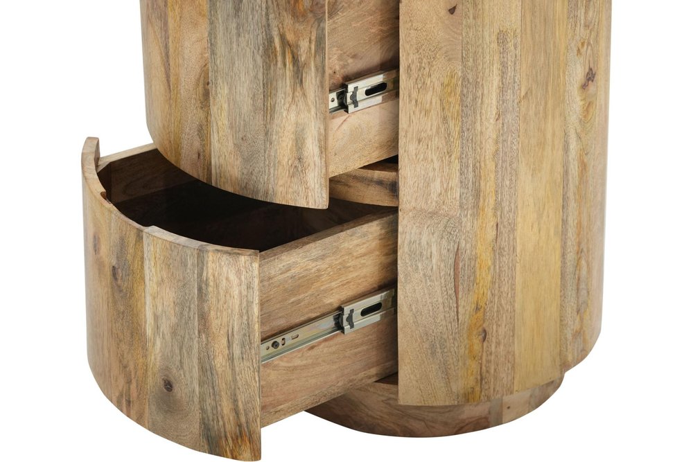 The Linden Mango Wood End Table