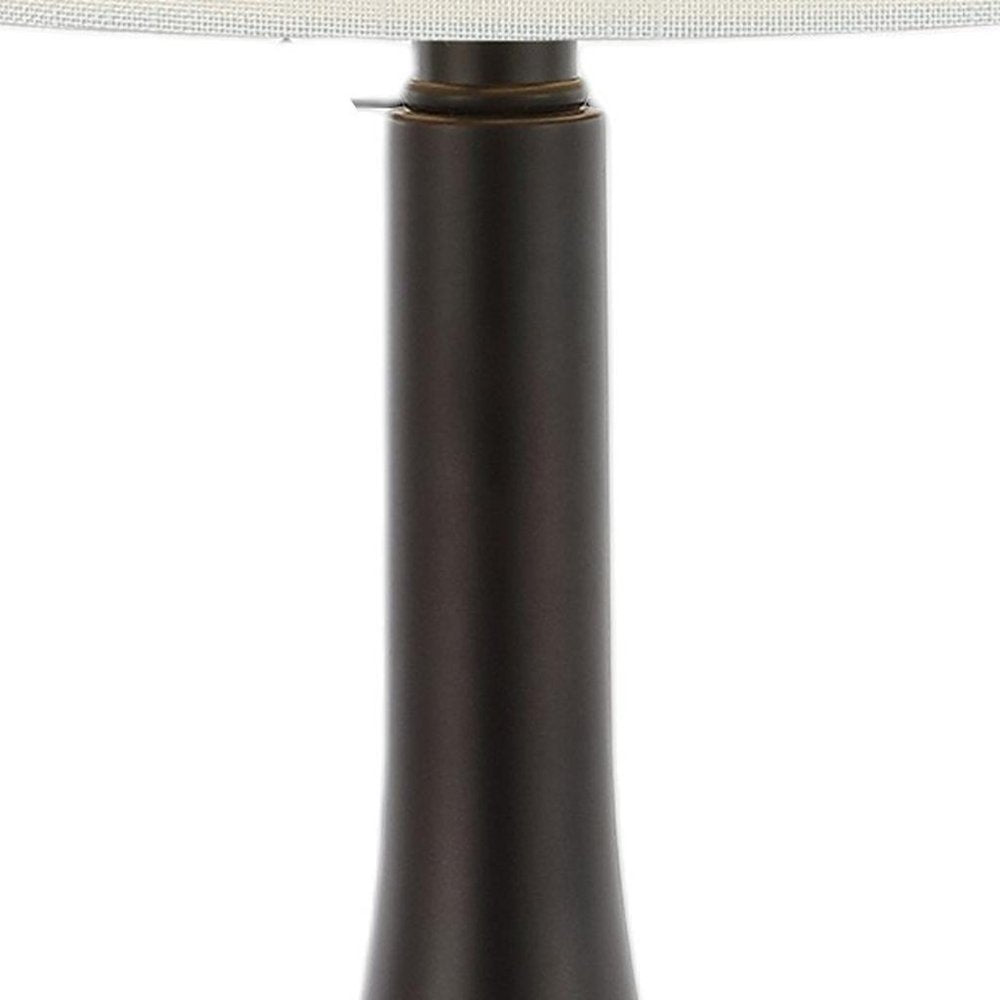 The Dune Antiqued Bronze Table Lamps (Set of Two)