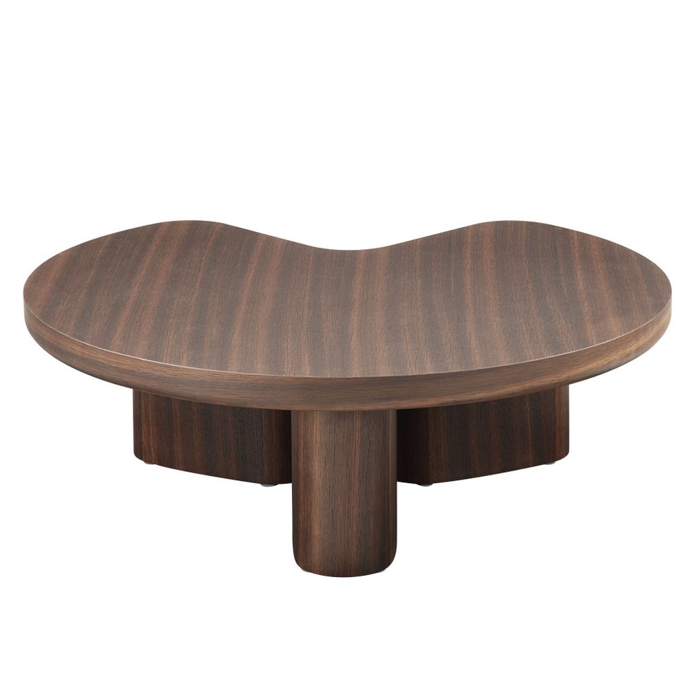 The Elmore Light Gray Wood Coffee Table