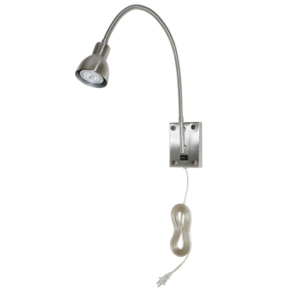 The Marsden Antiqued Brass Spotlight Sconce