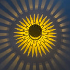 Sunflower light pattern projection