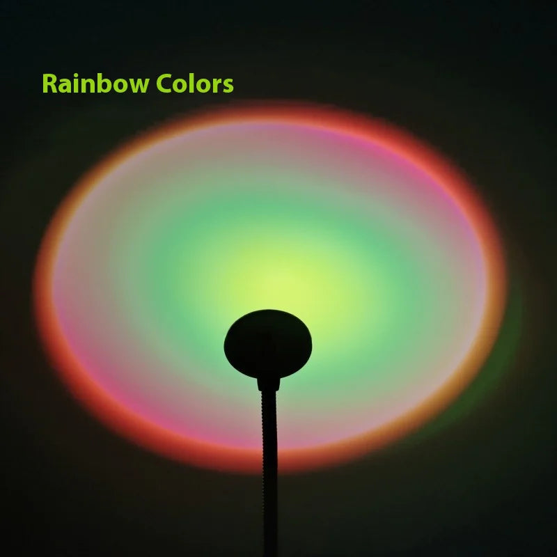 Roomlift Sunset Lamp — RGB Ambient Projector Light - Rainbow (RGB)