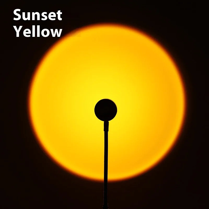 Roomlift Sunset Lamp — RGB Ambient Projector Light - Sunset Yellow
