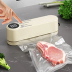 Vacuum-sealing fresh meat for the freezer