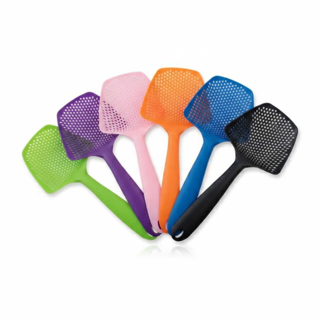 Roomlift kitchen scoop strainer colour options